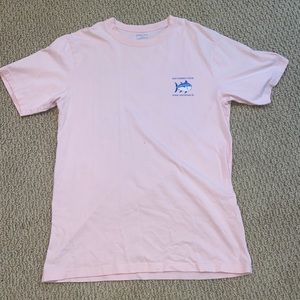 SOUTHERN TIDE PINK SHORT SLEEVE SHIRT